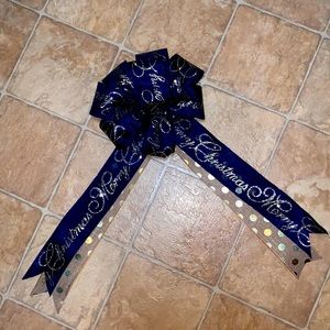Hand made Christmas Wreath/Tree bow